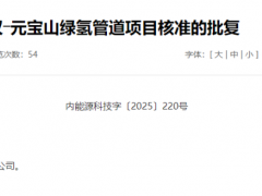 85公里！年輸氫量21萬噸！內(nèi)蒙又一綠氫管道獲批