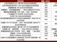 11GW！國電投、中能建、大唐等多個(gè)光伏項(xiàng)目并網(wǎng)發(fā)電